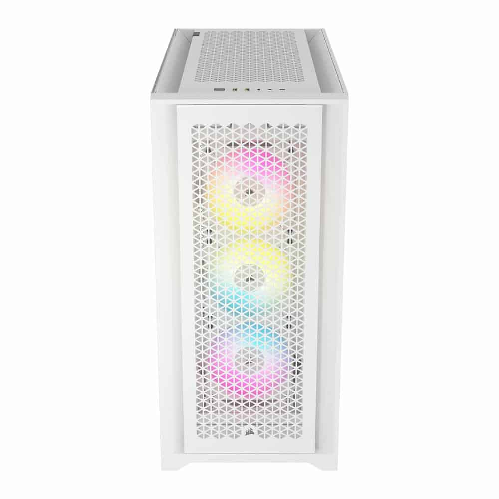 (image for) Corsair 5000D RGB Airflow White Tempered Glass Mid-Tower ATX Case